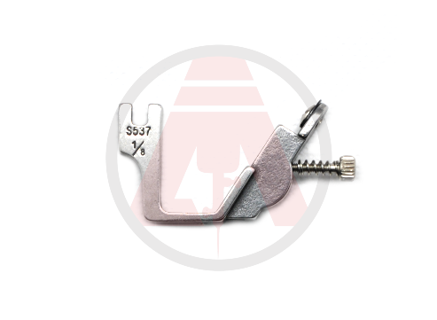 Stopka do wszywania gumy S537 1/8" 3,2mm do stebnówek 