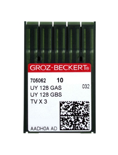 Igły Groz-Beckert UY 128 GAS rozmiar 140 ostre R