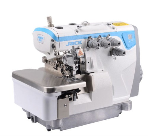 Owerlok JACK E4S - 5   5/3 nitkowy, maszyna kompletna