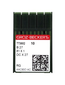 Igły Groz-Beckert B-27 rozmiar 70 ostre R