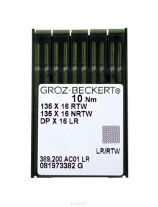 Igły Groz-Beckert UY 135X17 DPX17 rozmiar 110 ostre LR
