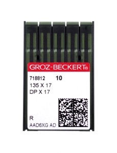 Igły Groz-Beckert 135X17 DPX17 rozmiar 100 ostre R