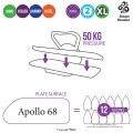 TEXI APOLLO 68 Prasowalnica parowa sterowana elektronicznie + Darmowa wysyłka