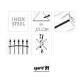 Stal nierdzewna w spray'u SPIRIT 91  spray 400 ml 