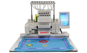 Hafciarka Krafft KF-CT1501H 15 igłowa, pole haftów 375x565 mm